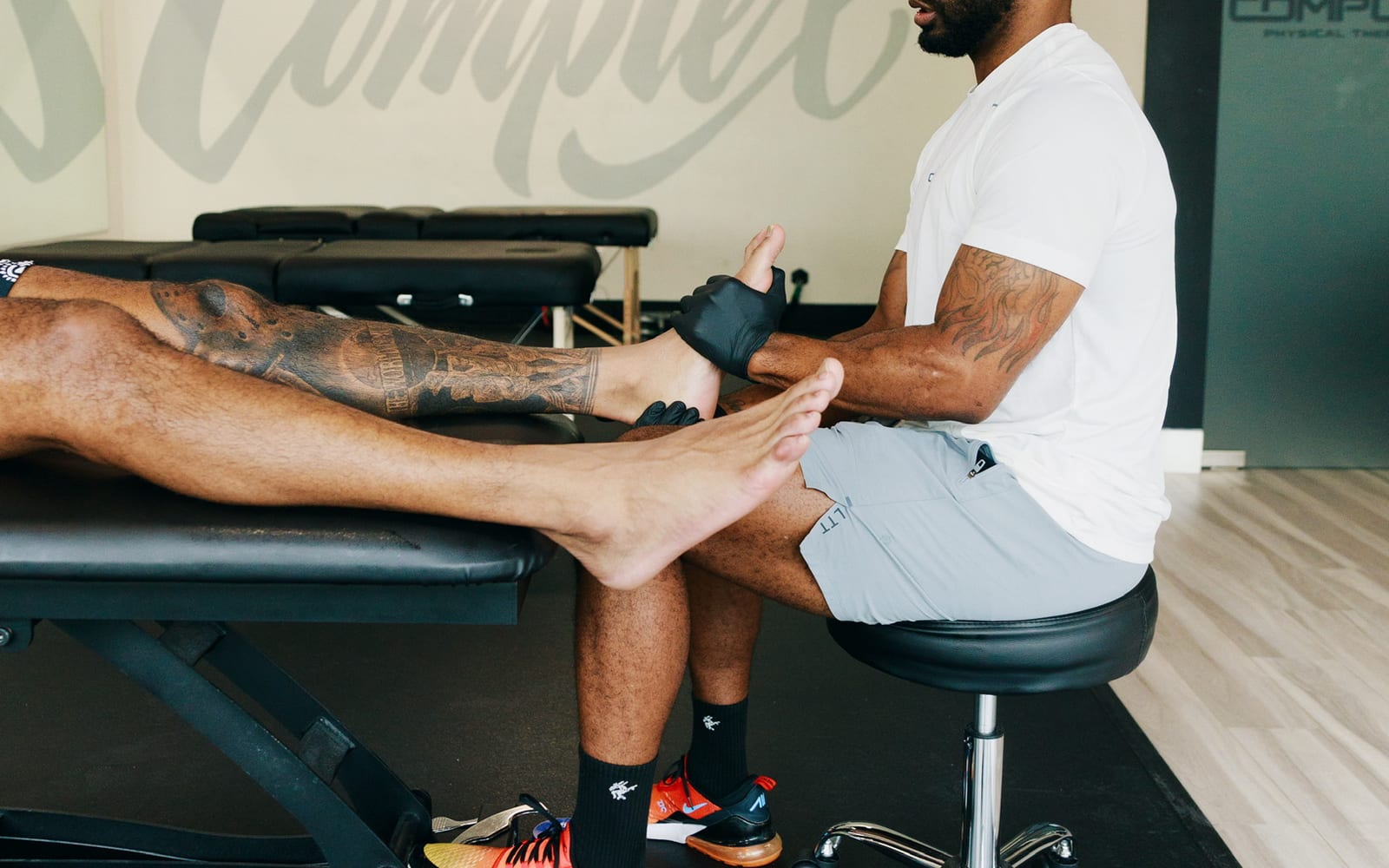 Training session at Complex Physical Therapy and Performance