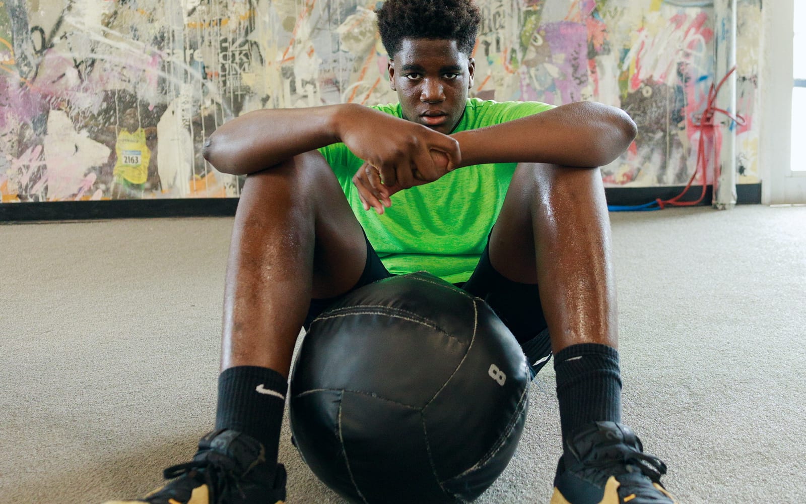 Athlete rehab and performance work at Complex