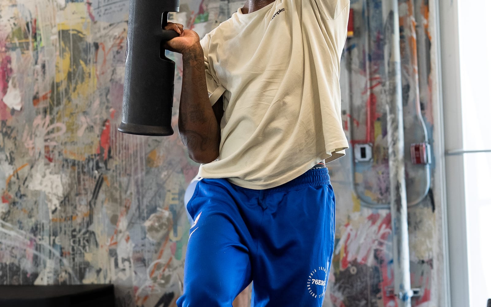 One-on-one sports physical therapy session