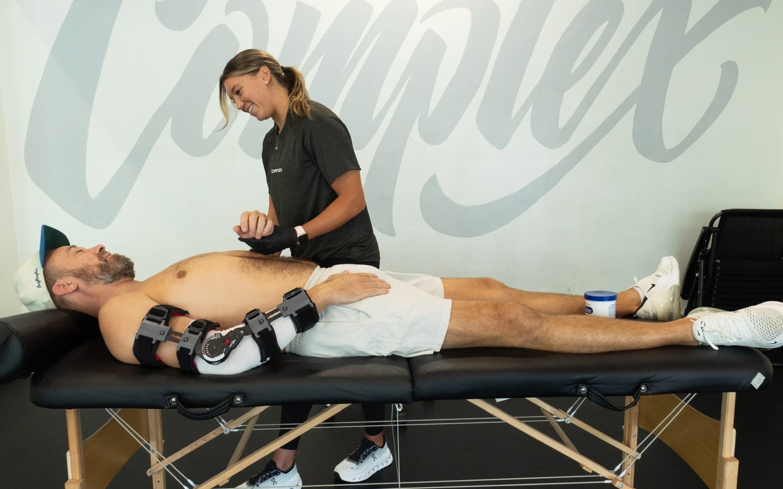 Training session at Complex Physical Therapy and Performance